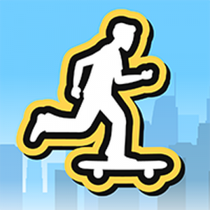 Skateboard Racing Champion