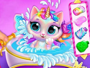 Unicorn Cat Princess Pet Care