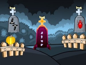 Halloween Cemetery Escape Puzzle