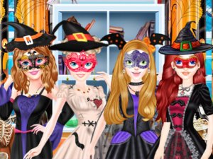 Halloween Masquerade Dress Up Game