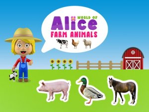 Alice Farm Animals Learning Game