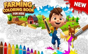 Farm Coloring Fun for Kids
