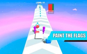 Flag Color Run: Casual Skill Game