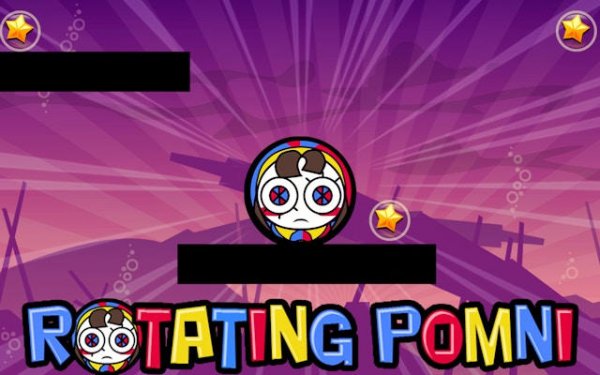 Rotating Pomni: World Spin Puzzle Game