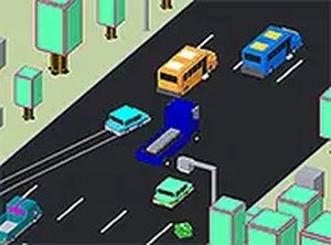Pixel Road Dash