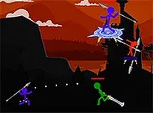Stickman Castle Defense Action Game