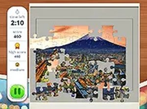 Urban Scenery Puzzle Assembly