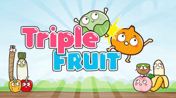 Triple Fruit Match 3 Puzzle Game