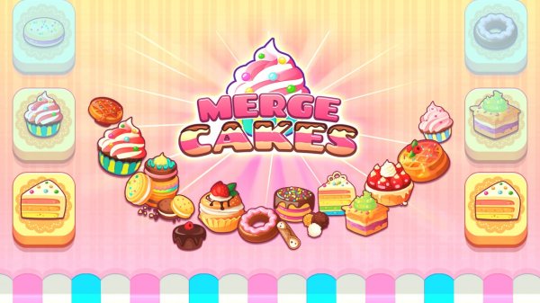 Merge Cakes Puzzle Game